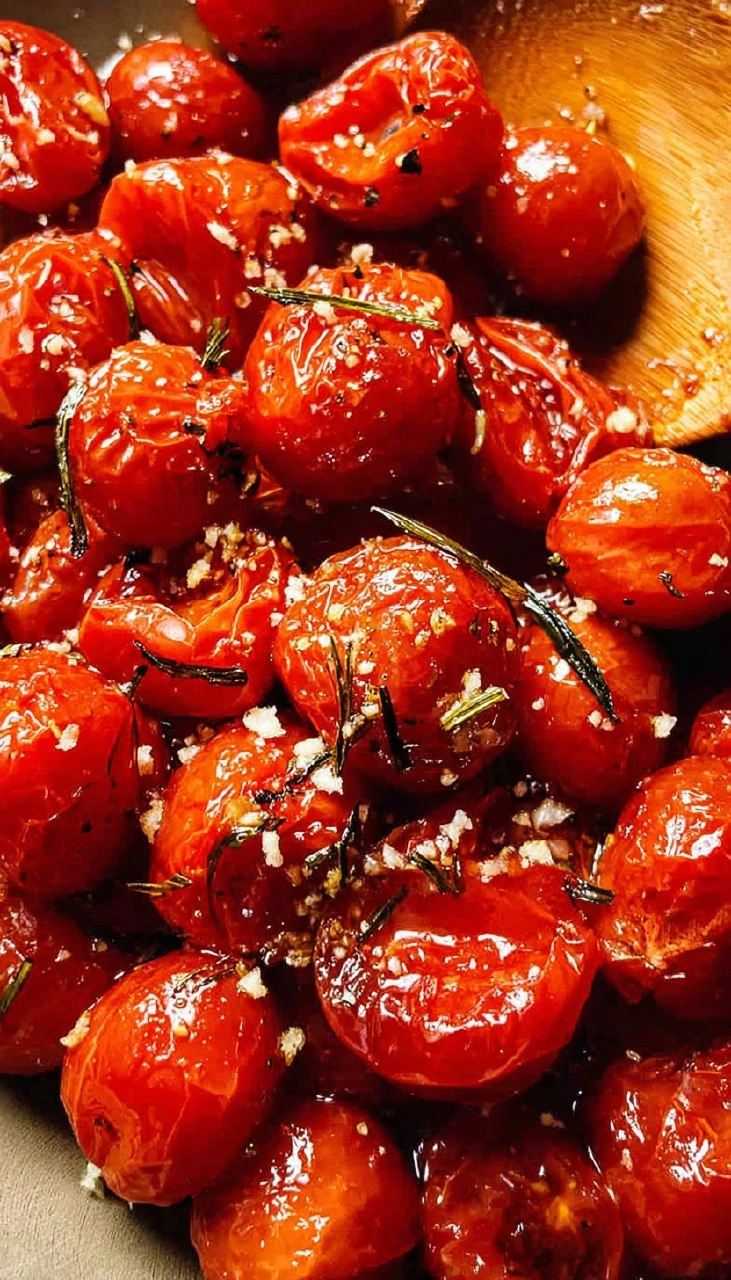 Roasted Cherry Tomatoes with Garlic