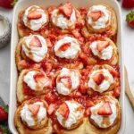 Strawberry-Shortcake-Cinnamon-Rolls-Recipe