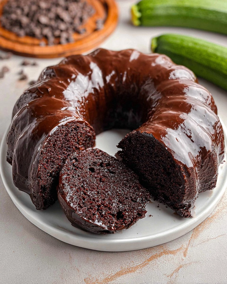 Zucchini Chocolate Bundt Cake