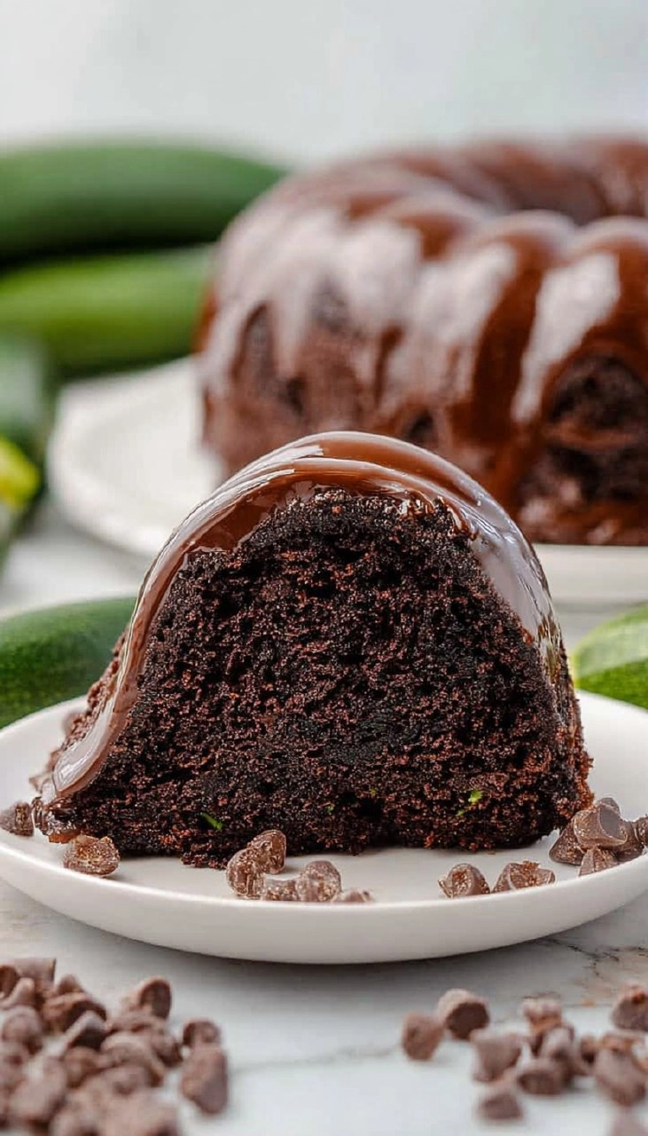 Zucchini Chocolate Bundt Cake