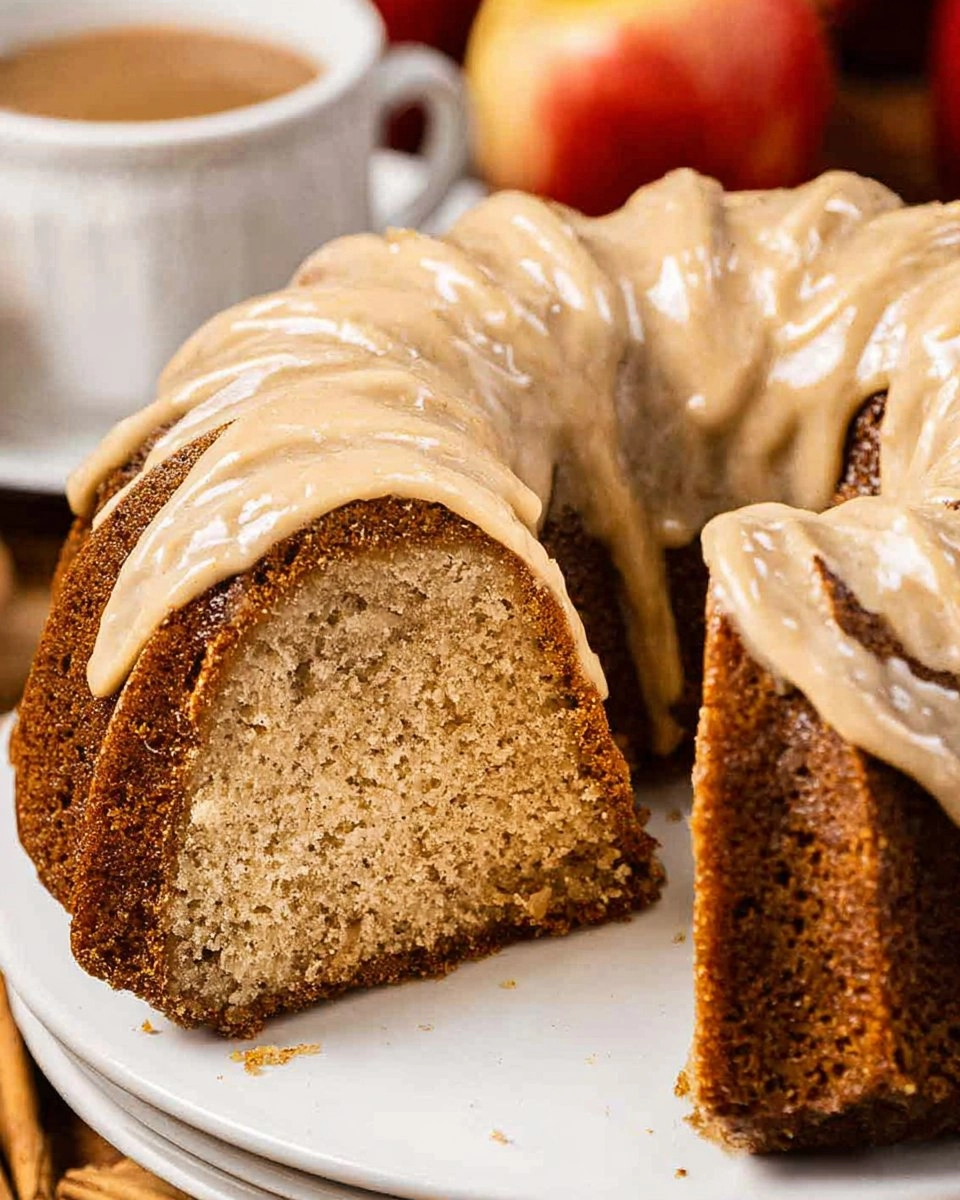 Caramel Apple Bundt Cake