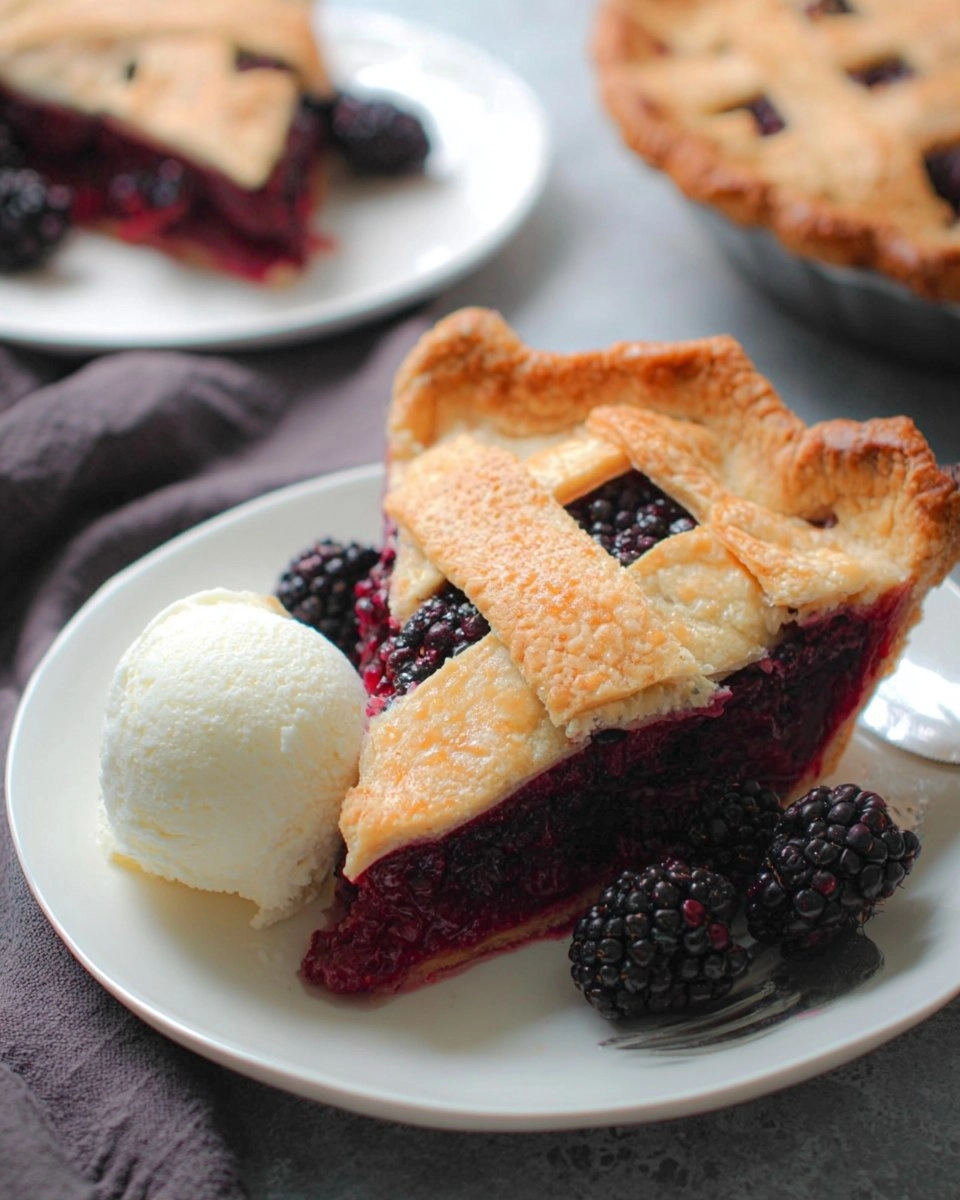 Easy Blackberry Pie