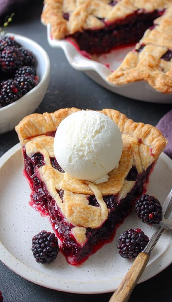 Easy Blackberry Pie