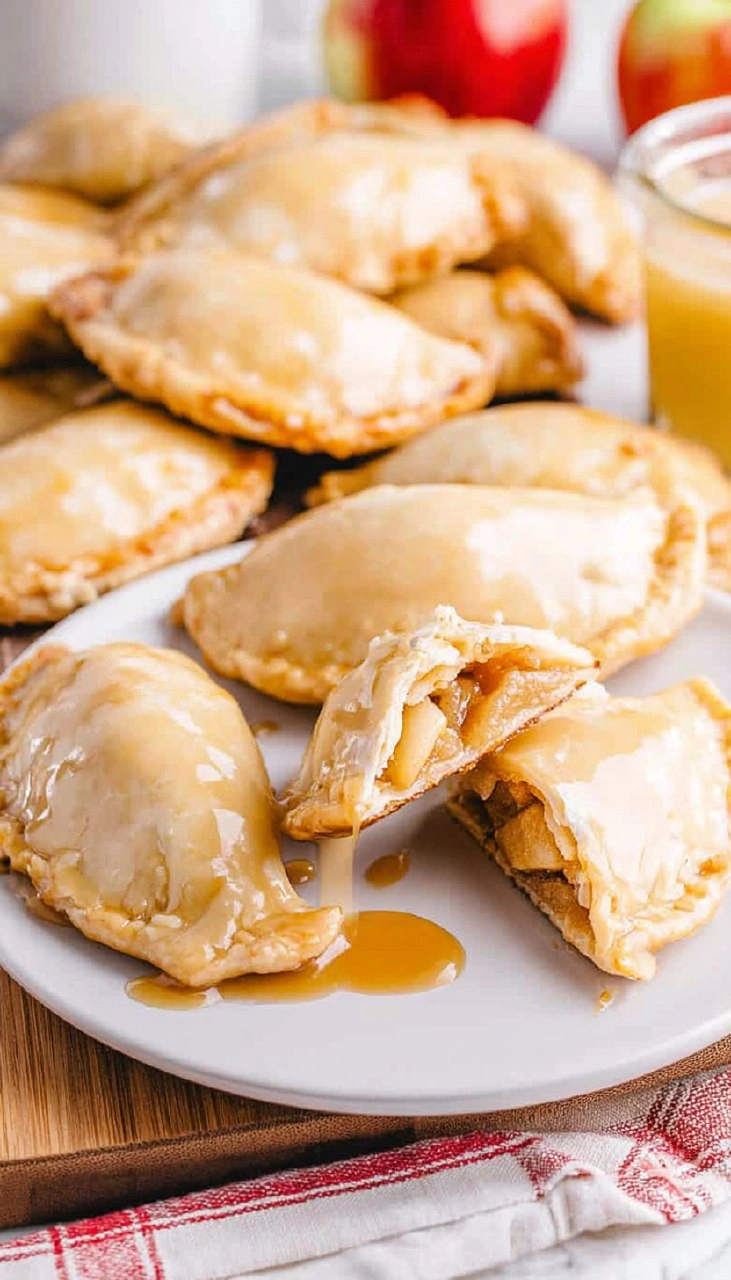 Easy Caramel Apple Empanadas