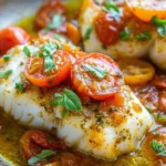 Pan-Seared Cod Recipe (with The Best Tomato Basil Sauce) 96 Pan-Seared-Cod-Recipe-with-The-Best-Tomato-Basil-Sauce