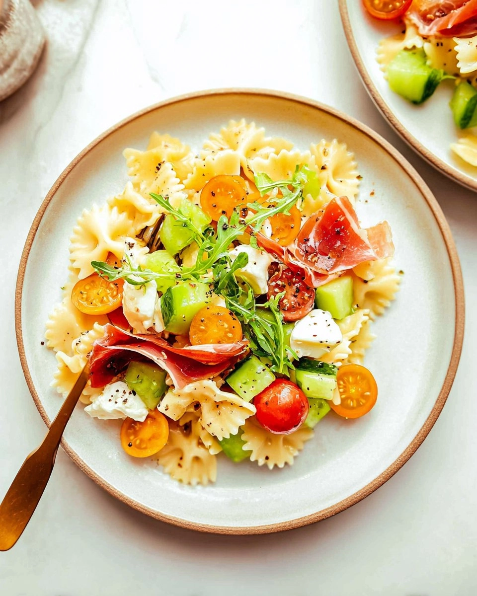 Prosciutto-Melon-Pasta-Salad-Recipe