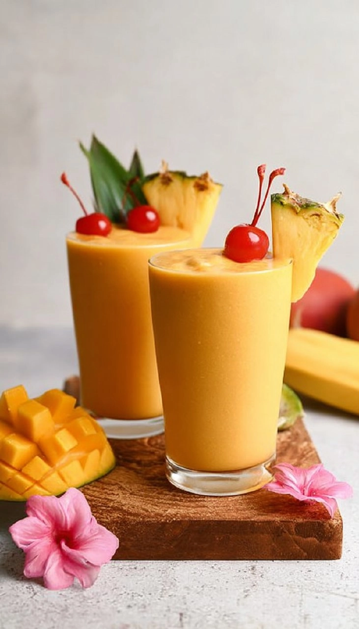 The Best Tropical Smoothie Recipe (Ready in Minutes!)