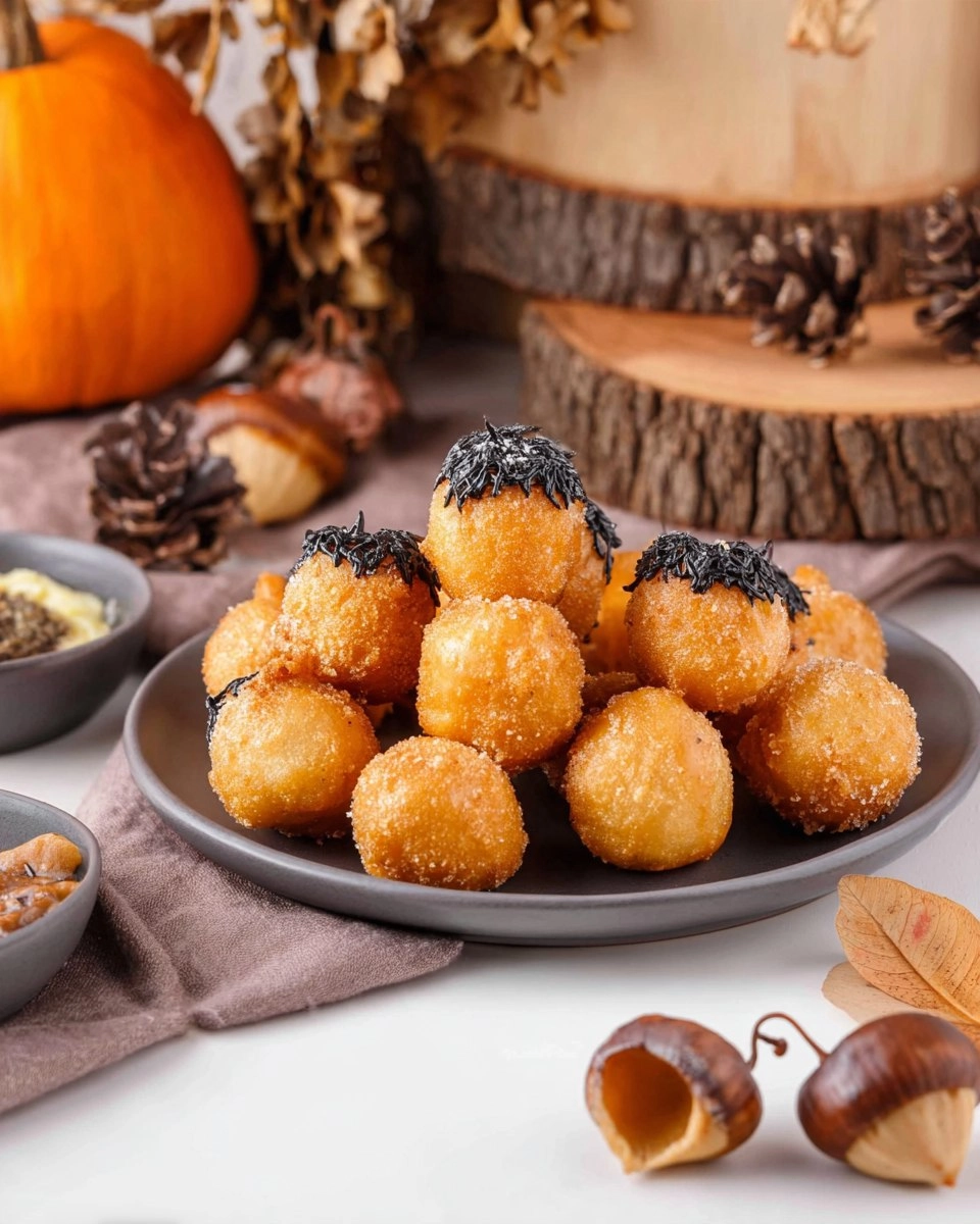 Acorn Donut Holes