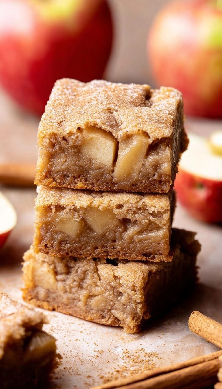 Apple Cinnamon Blondies