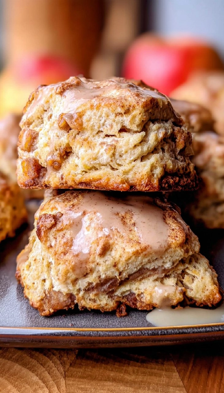 Apple Cinnamon Scones