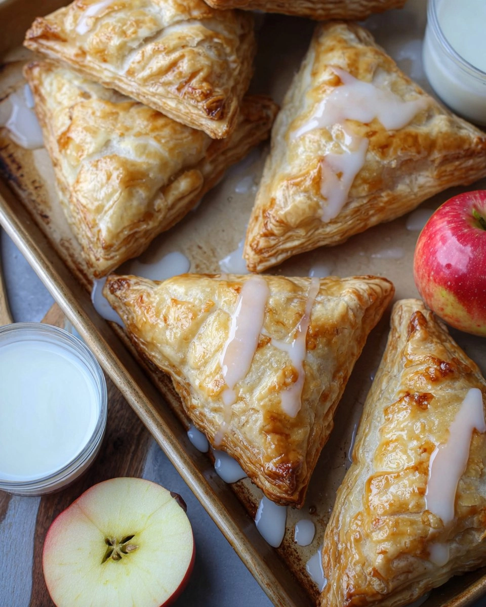 Apple Turnovers with Puff Pastry