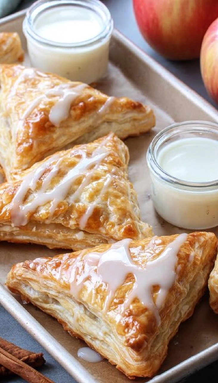 Apple Turnovers with Puff Pastry