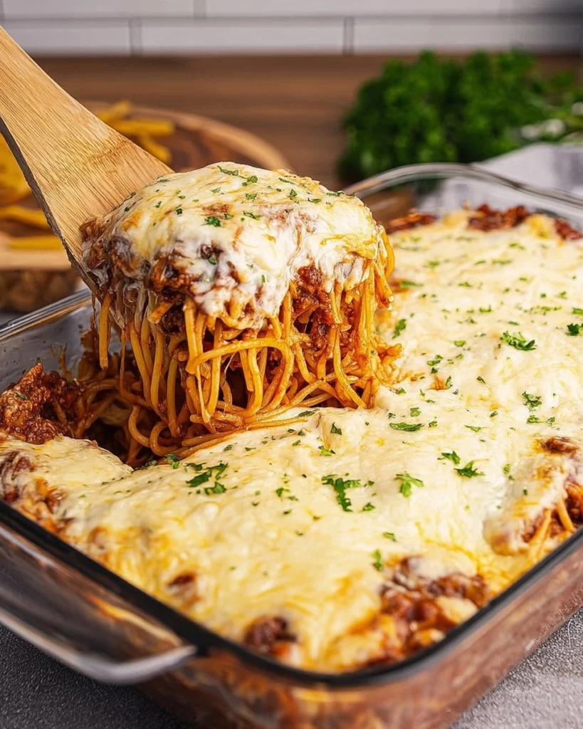 Baked-Spaghetti-with-Cream-Cheese-Recipe