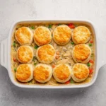 Chicken-Pot-Pie-Casserole-With-Biscuits-Recipe