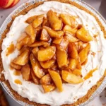 Creamy-No-Bake-Apple-Cheesecake-Pie-Recipe