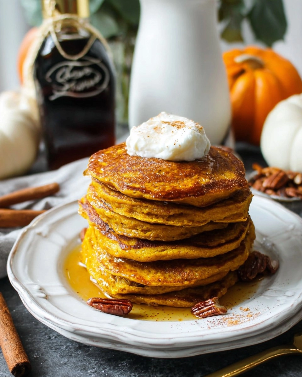 Fluffy Pumpkin Pancakes