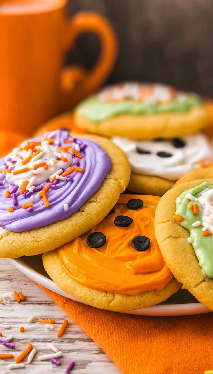 Halloween Sugar Cookies (Lofthouse Style!)