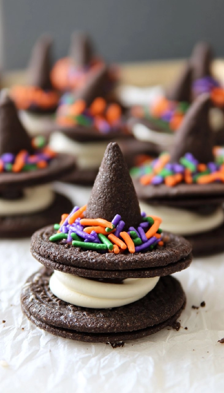 Oreo Witch Hat Cookies
