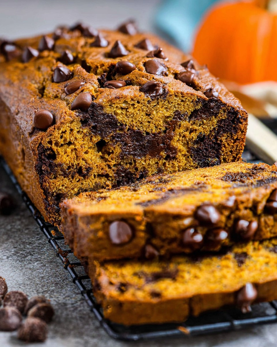 Pumpkin Chocolate Chip Bread
