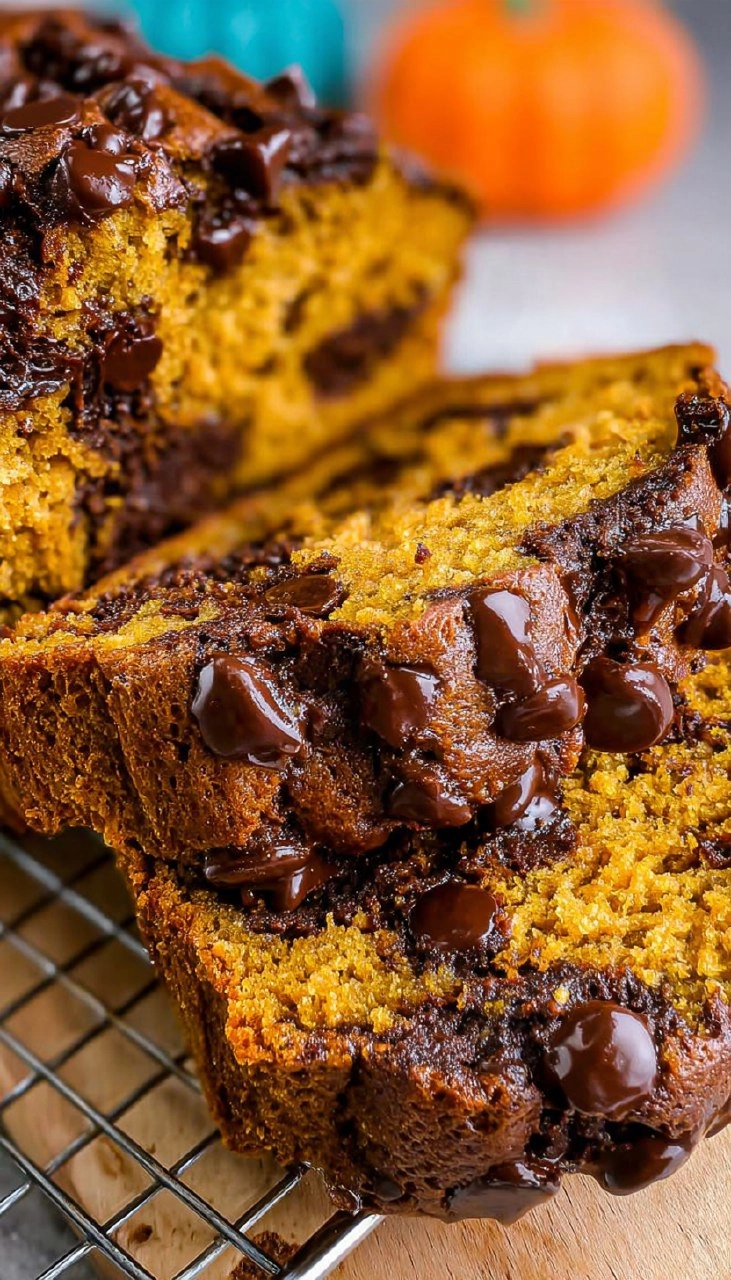 Pumpkin Chocolate Chip Bread