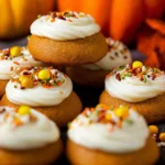 Pumpkin-Cookies-with-Cream-Cheese-Frosting-Recipe