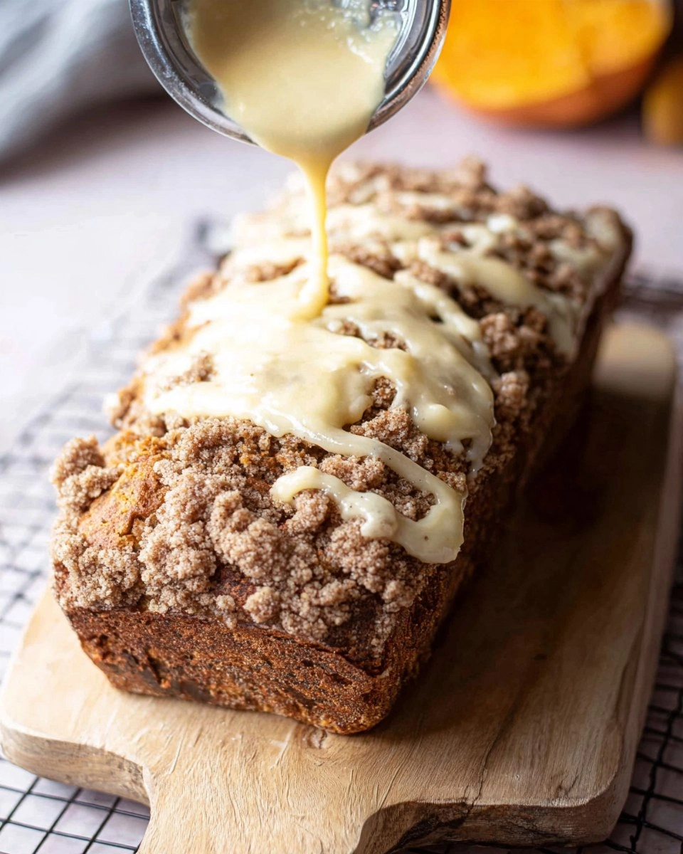 Pumpkin Streusel Bread