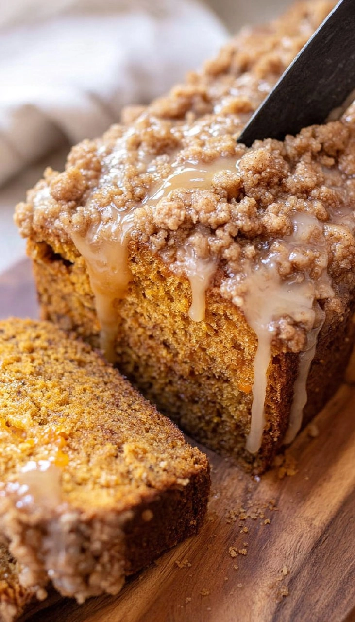 Pumpkin Streusel Bread