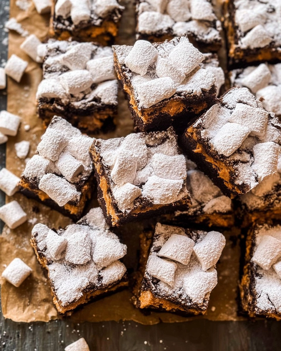 Puppy Chow Brownies