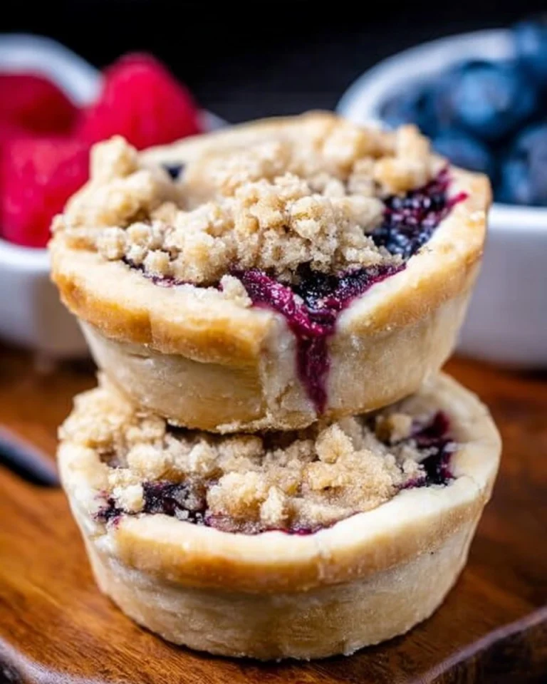 Mini-Pies-Berry-Crumble-Pies-Recipe