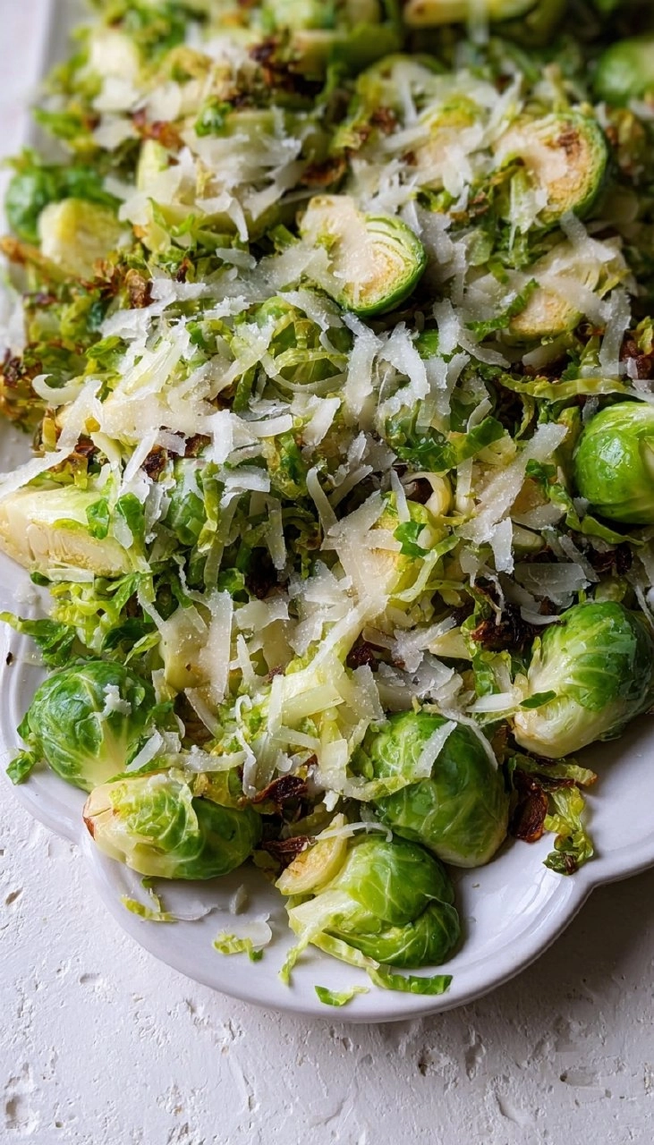 Shaved Brussels Sprouts