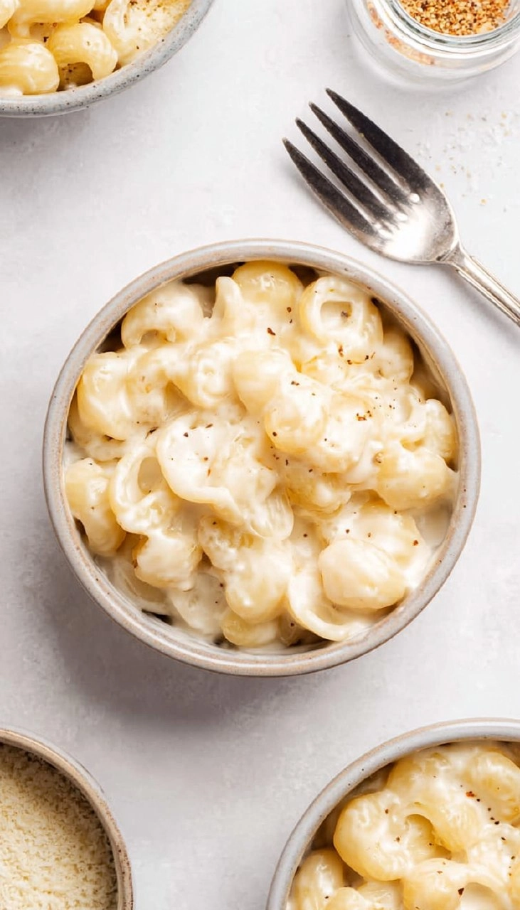 The Creamiest White Cheddar Mac and Cheese